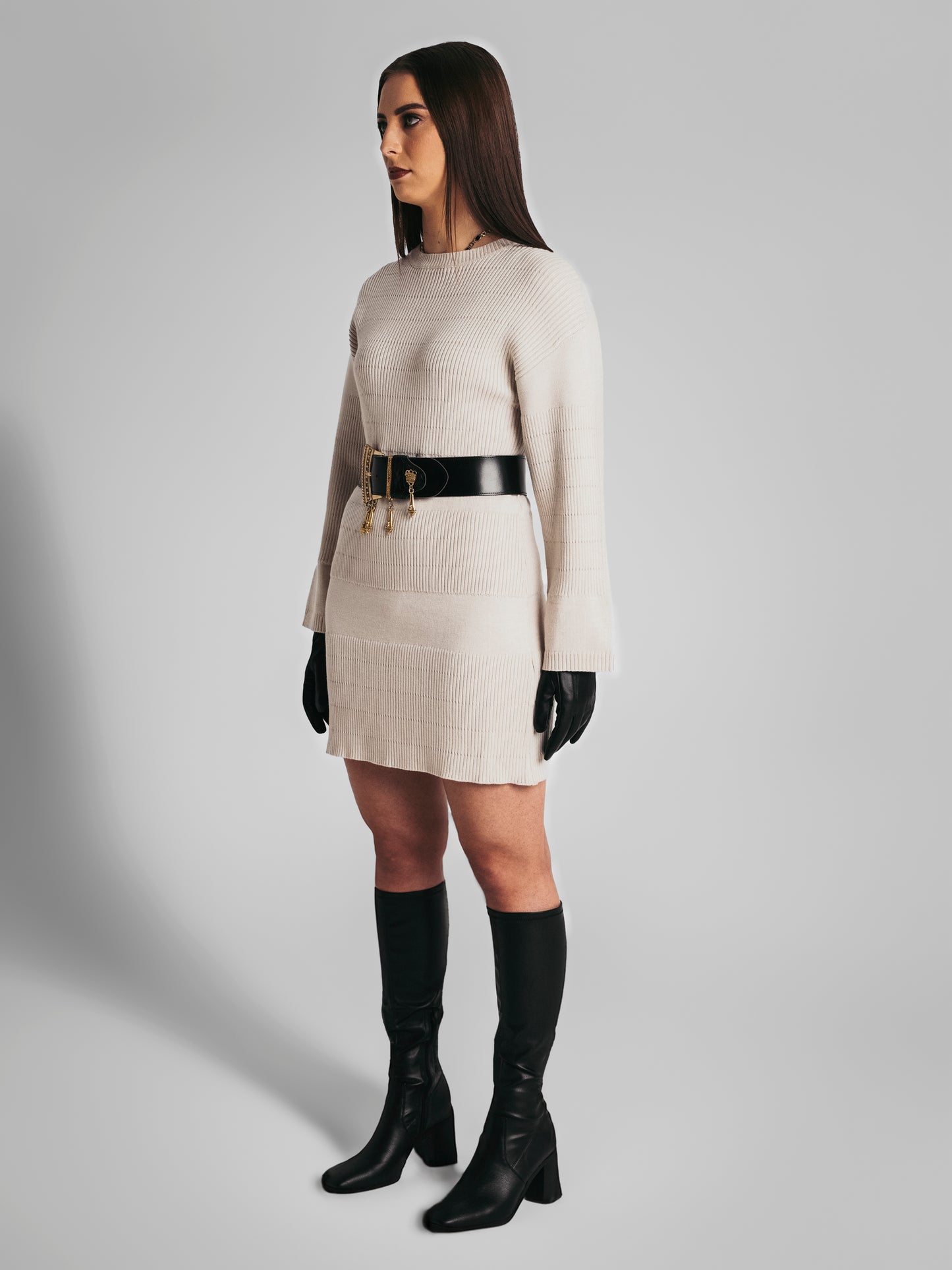 LYDIA KNIT MINI DRESS