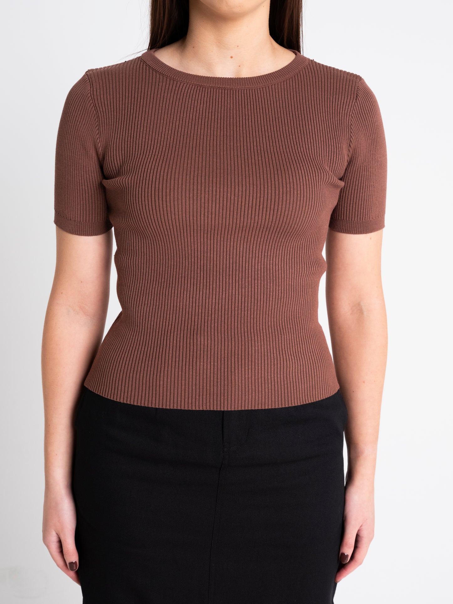 KAYA RIBBED KNIT TOP