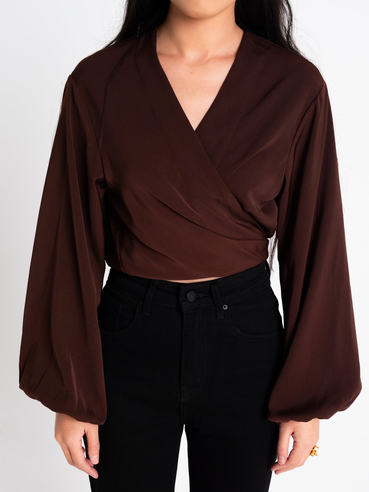 JUNIPER BALLOON SLEEVE BLOUSE